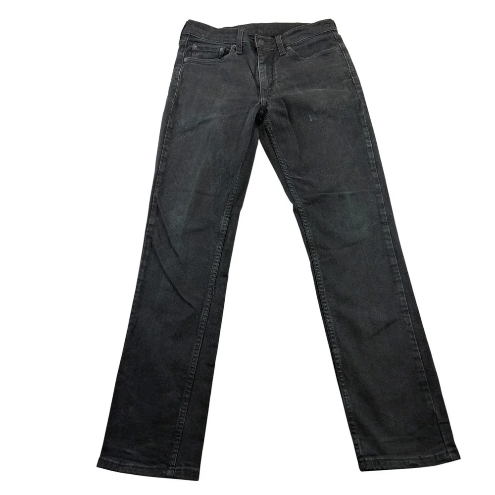 Levi's Mens Jeans 31x32 Black 511 Slim Fit Stretch Denim Pants